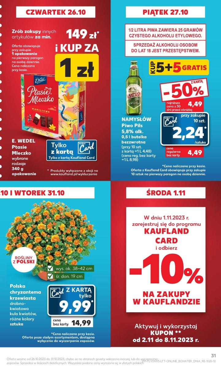 Gazetka promocyjna Kaufland str. 31