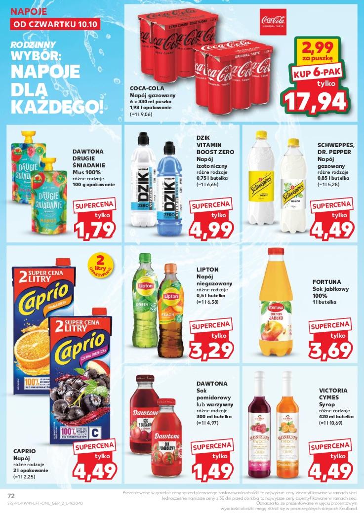 Gazetka promocyjna Kaufland str. 72