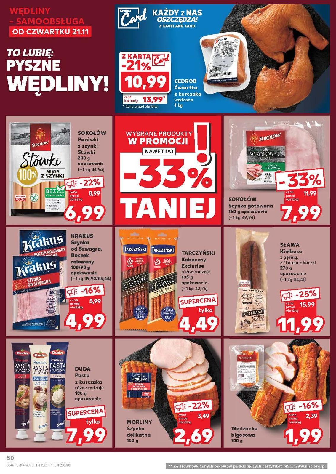 Gazetka promocyjna Kaufland str. 50