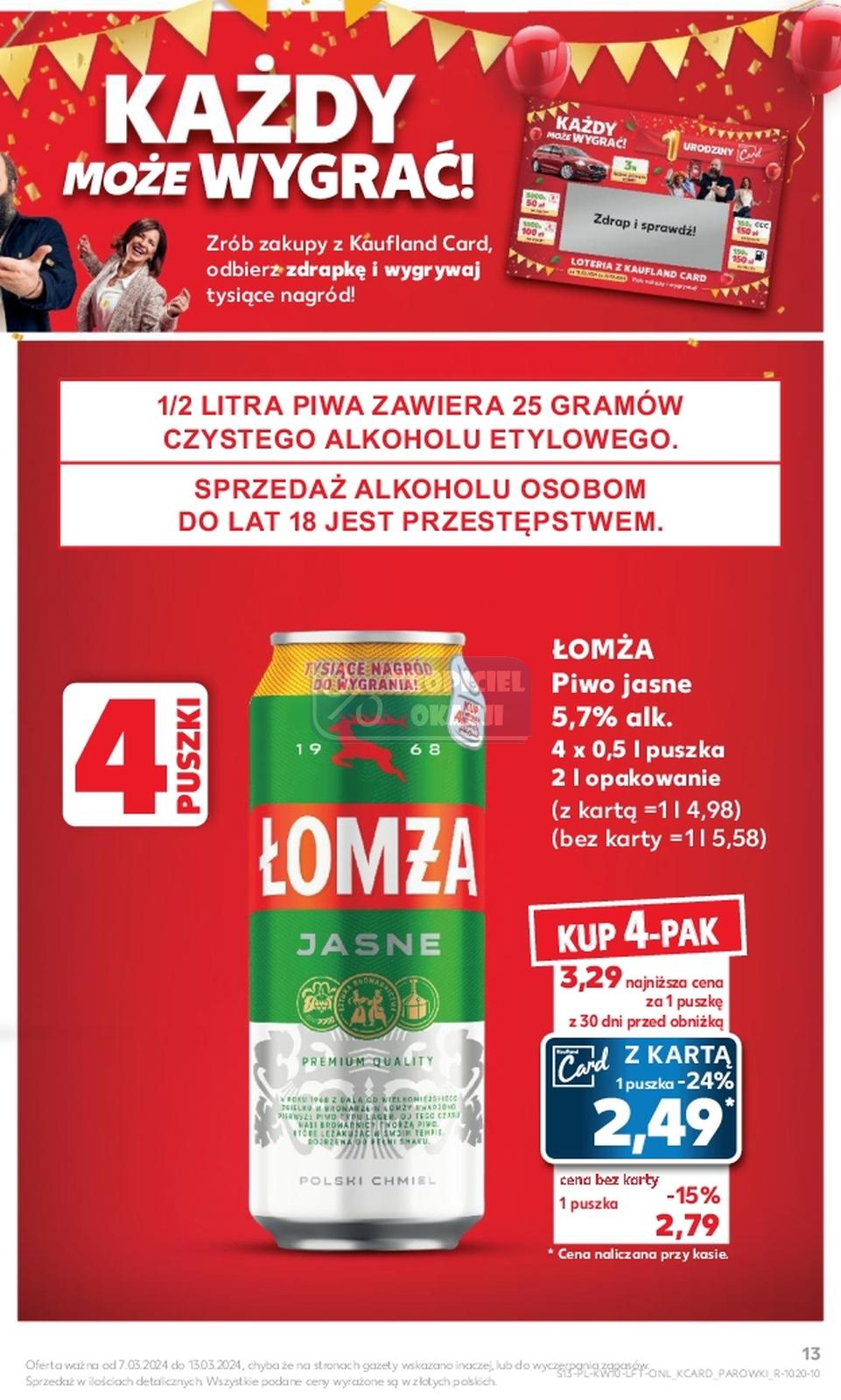 Gazetka promocyjna Kaufland str. 13