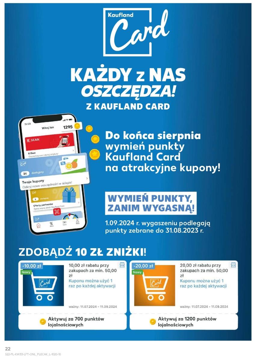 Gazetka promocyjna Kaufland str. 22