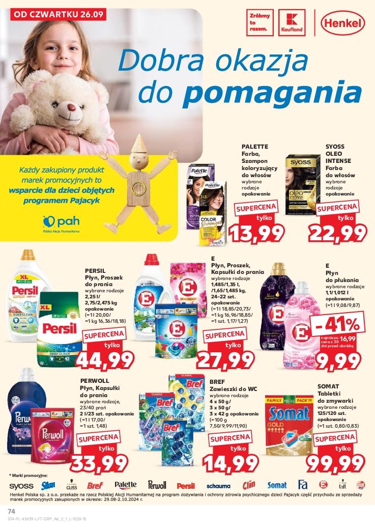 Gazetka promocyjna Kaufland str. 74