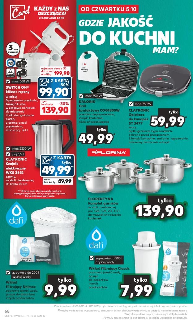 Gazetka promocyjna Kaufland str. 68