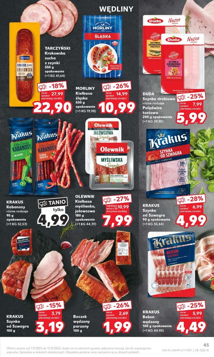 Gazetka promocyjna Kaufland str. 45