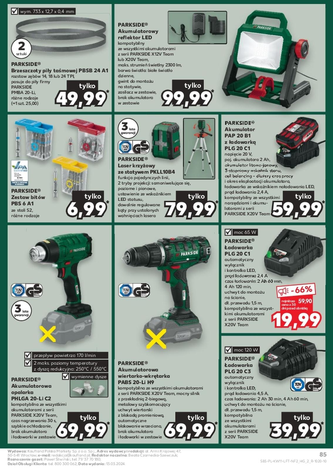 Gazetka promocyjna Kaufland str. 85