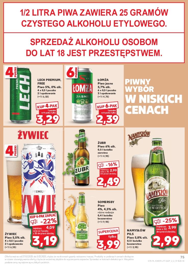 Gazetka promocyjna Kaufland str. 75