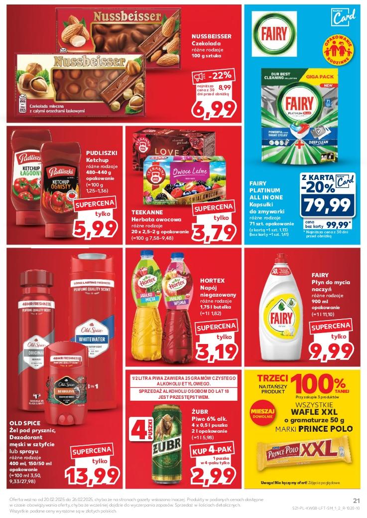 Gazetka promocyjna Kaufland str. 21