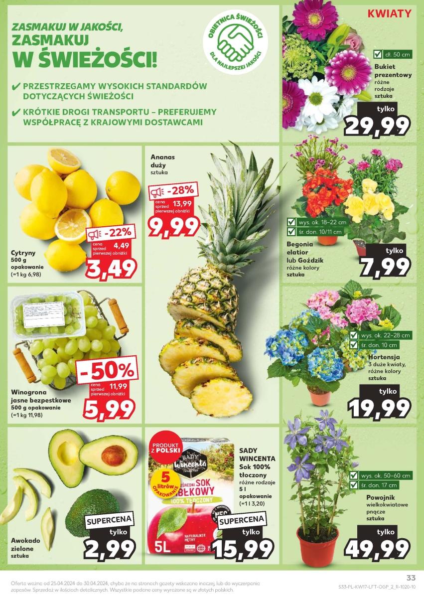 Gazetka promocyjna Kaufland str. 33