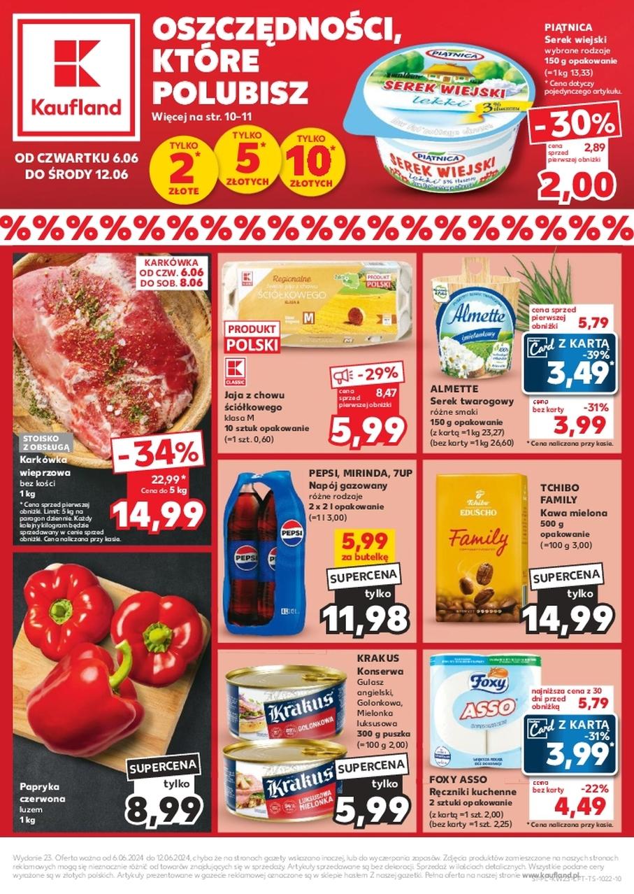 Gazetka promocyjna Kaufland str. 1