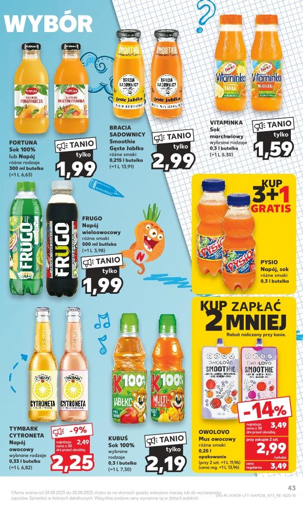 Gazetka promocyjna Kaufland str. 43