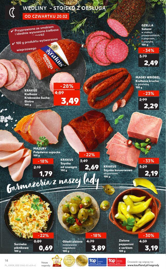 Gazetka promocyjna Kaufland str. 14