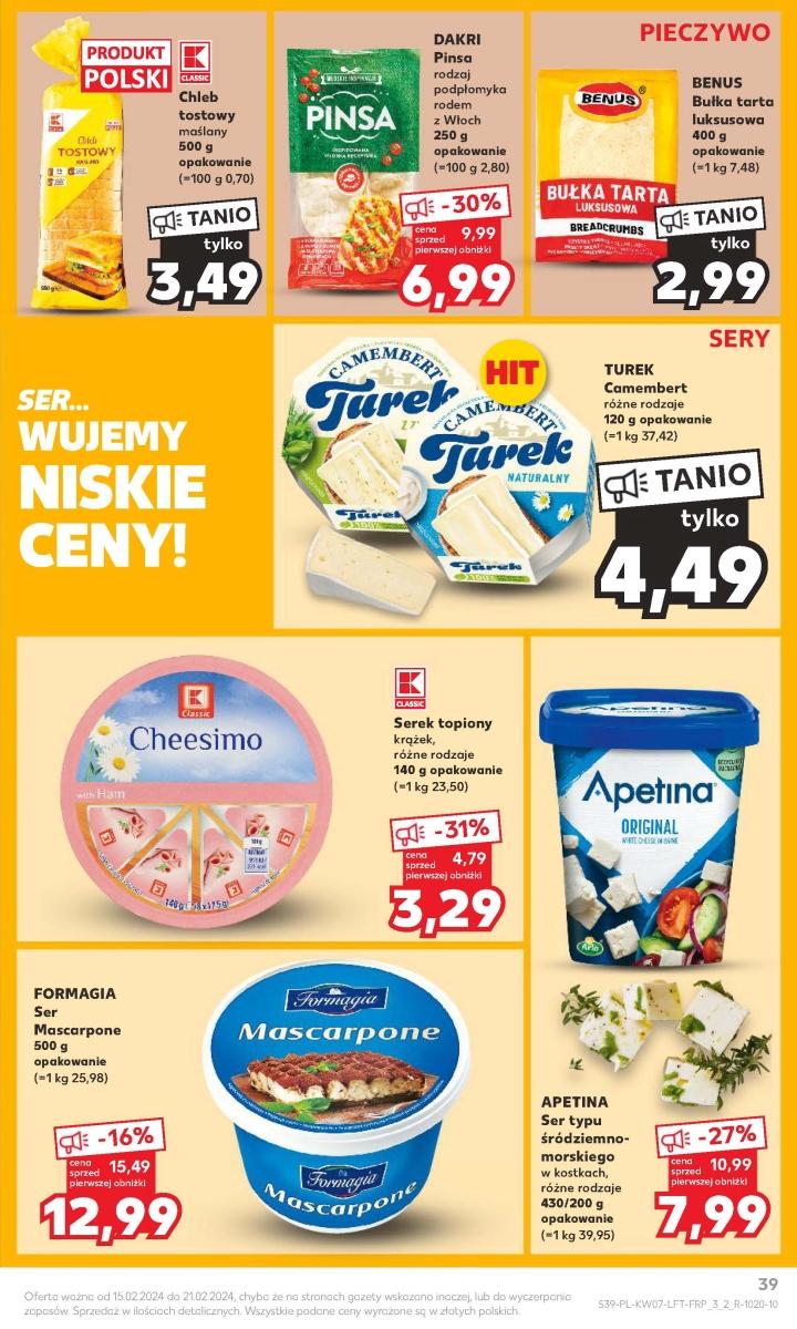 Gazetka promocyjna Kaufland str. 39