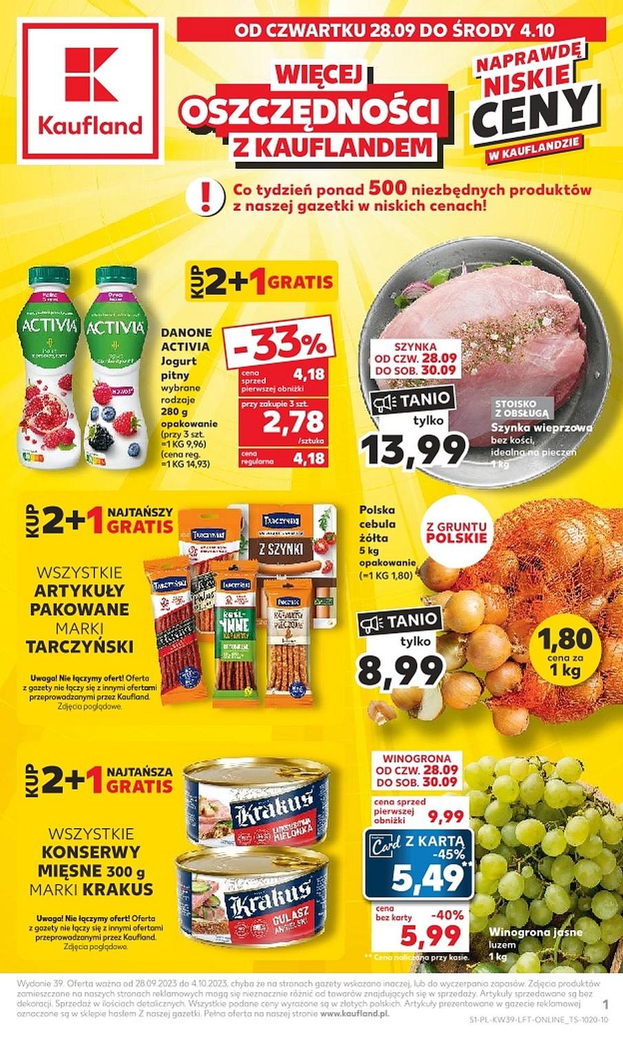 Gazetka promocyjna Kaufland str. 1