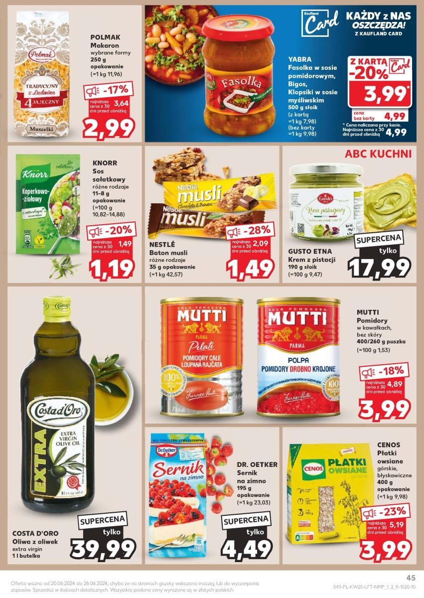 Gazetka promocyjna Kaufland str. 45