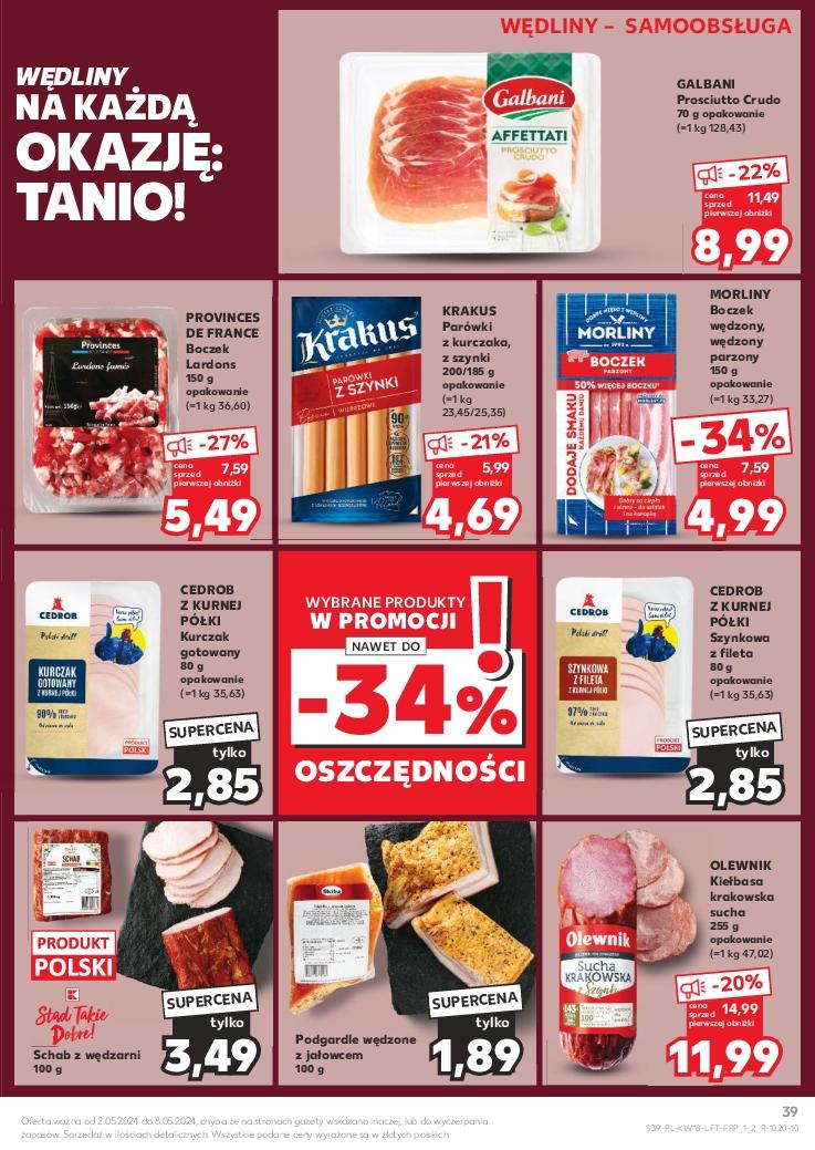 Gazetka promocyjna Kaufland str. 39
