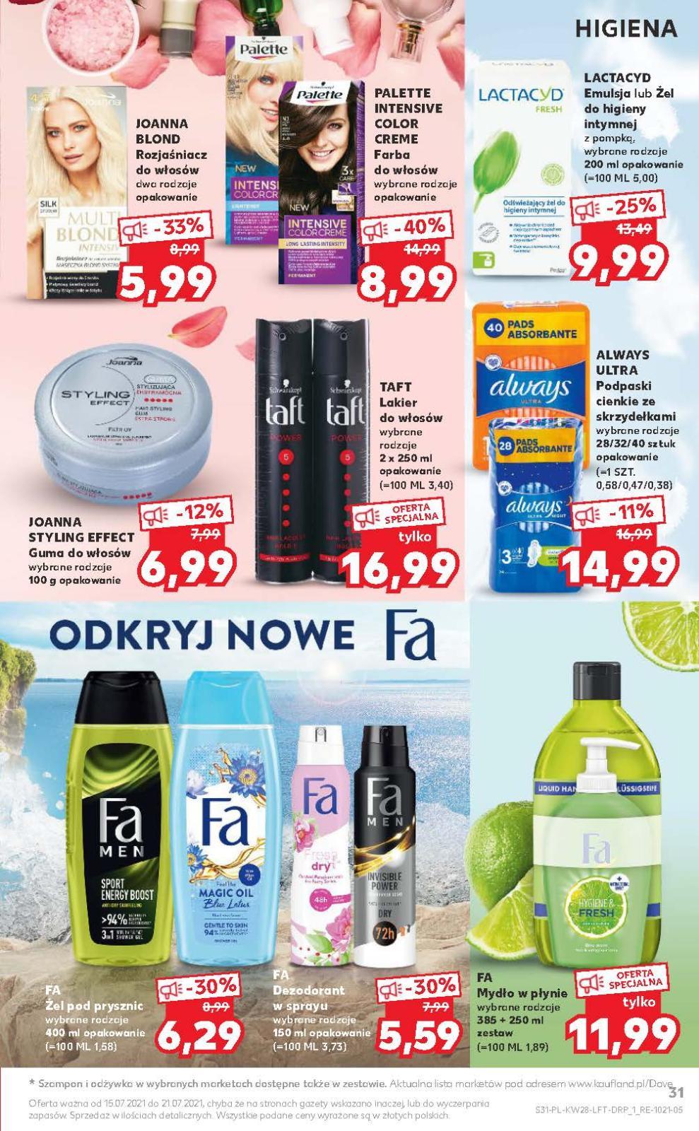 Gazetka promocyjna Kaufland str. 31