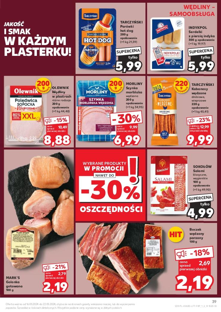 Gazetka promocyjna Kaufland str. 39