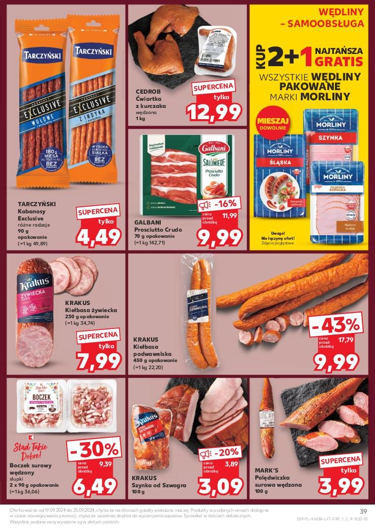 Gazetka promocyjna Kaufland str. 39