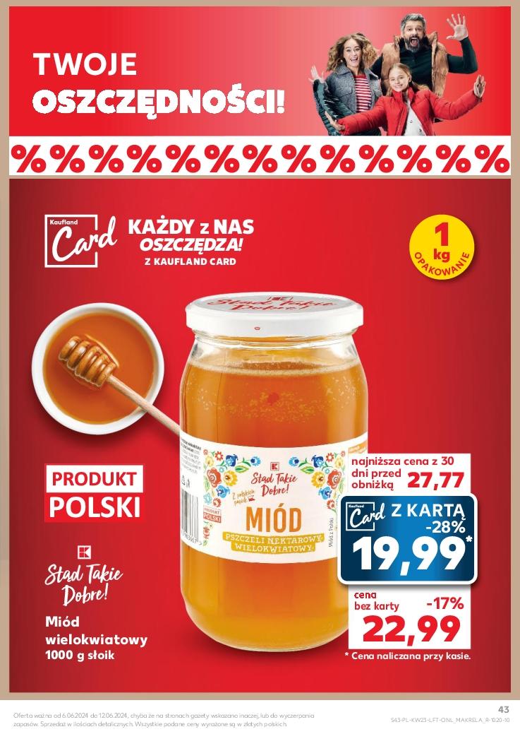 Gazetka promocyjna Kaufland str. 43