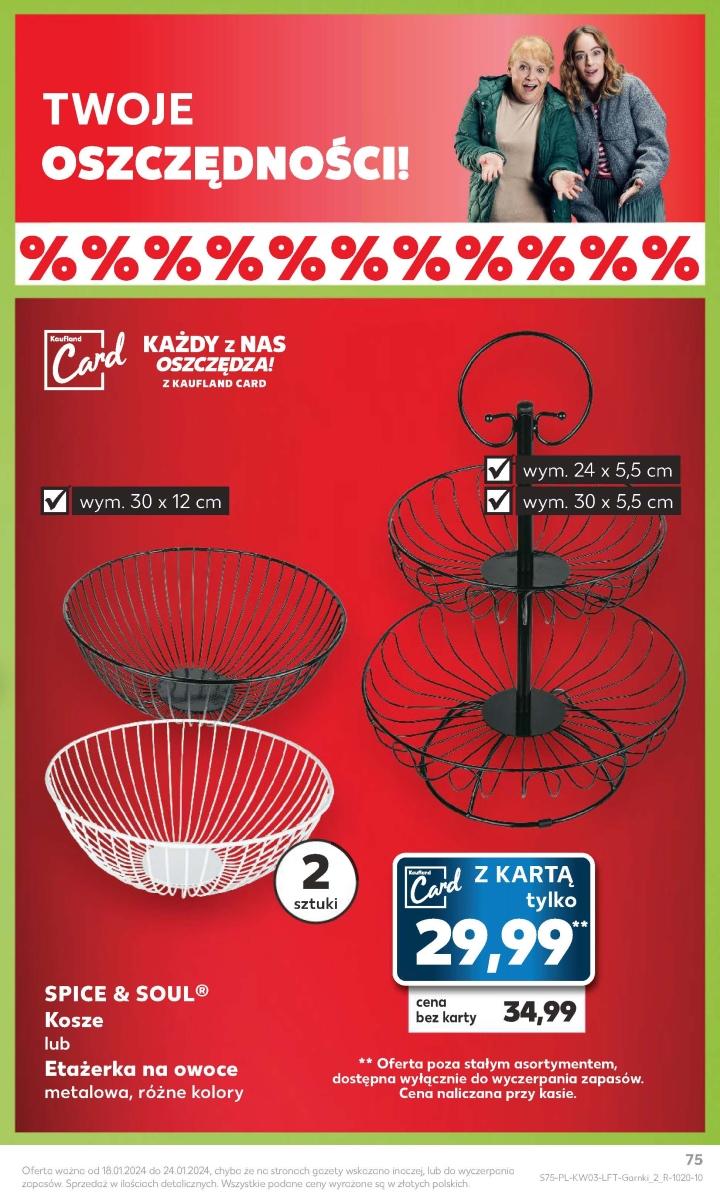 Gazetka promocyjna Kaufland str. 75