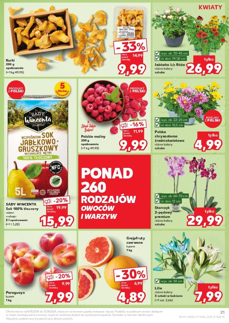 Gazetka promocyjna Kaufland str. 21