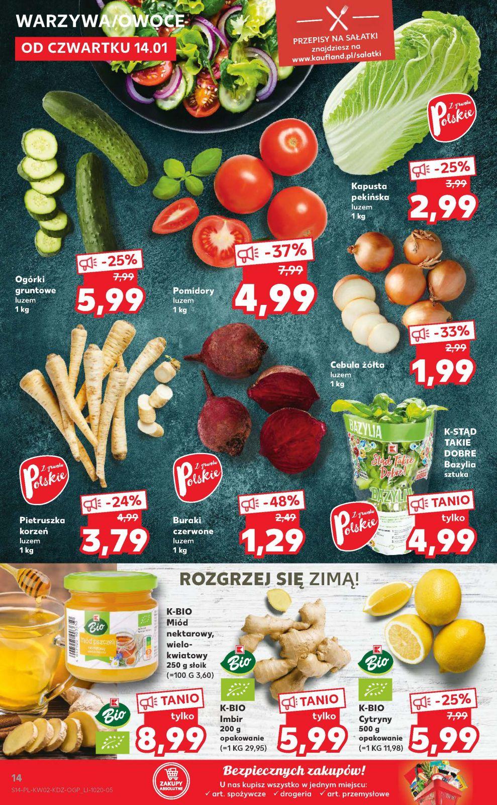 Gazetka promocyjna Kaufland str. 14
