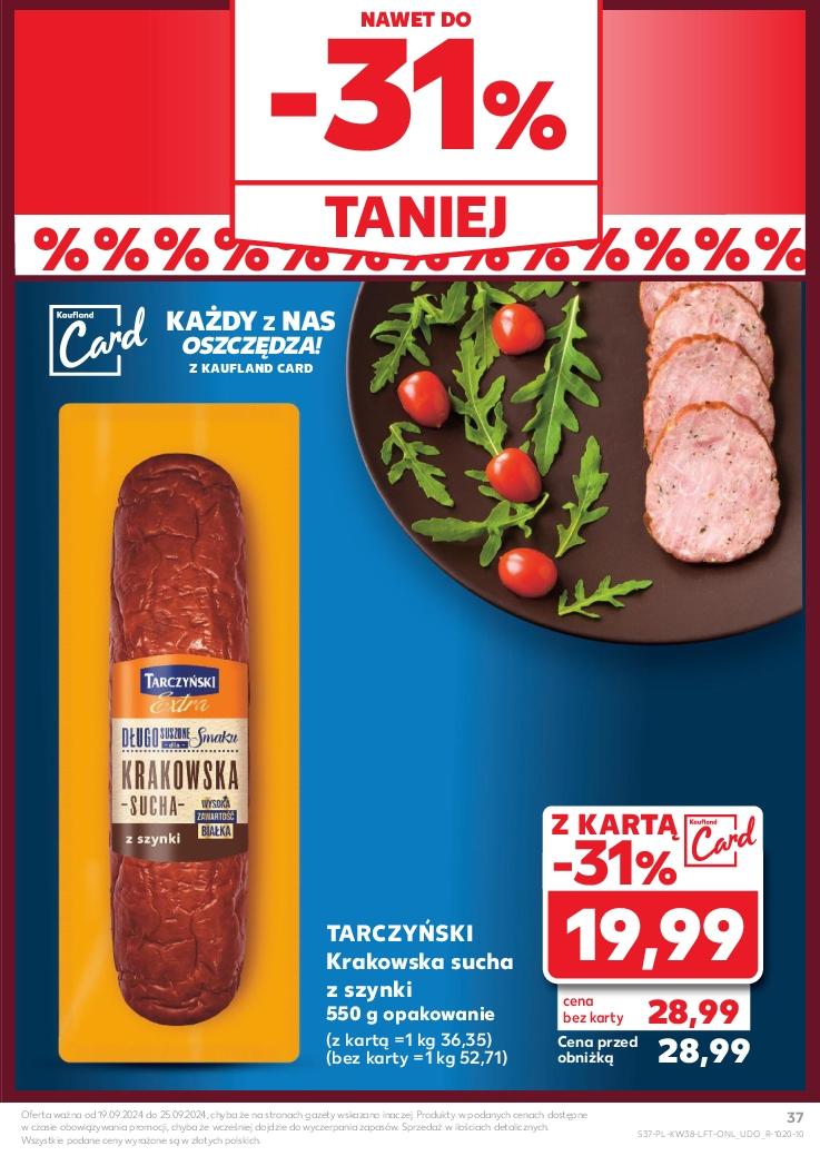 Gazetka promocyjna Kaufland str. 37