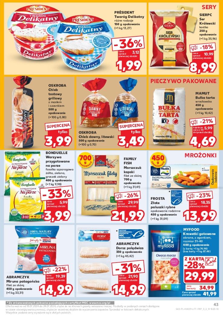 Gazetka promocyjna Kaufland str. 43
