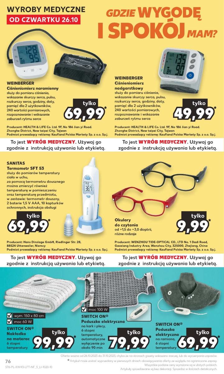 Gazetka promocyjna Kaufland str. 76