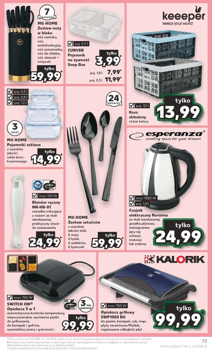 Gazetka promocyjna Kaufland str. 73