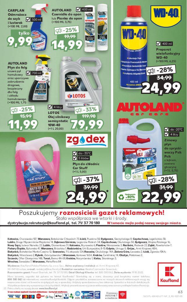 Gazetka promocyjna Kaufland str. 63