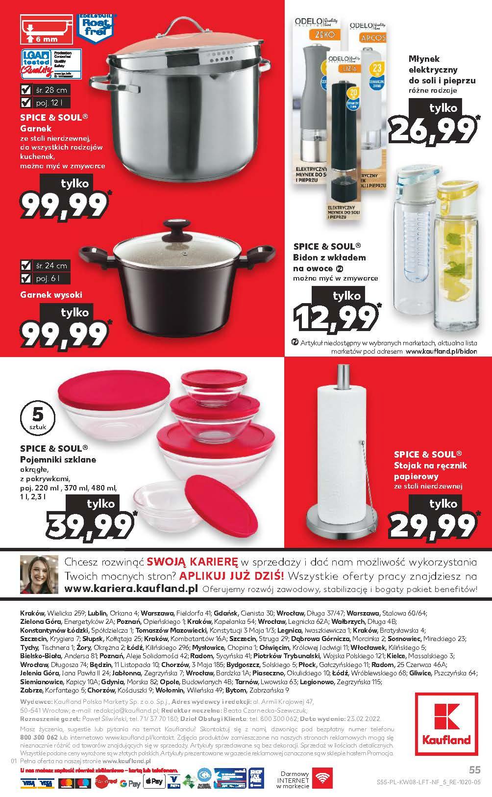 Gazetka promocyjna Kaufland str. 55