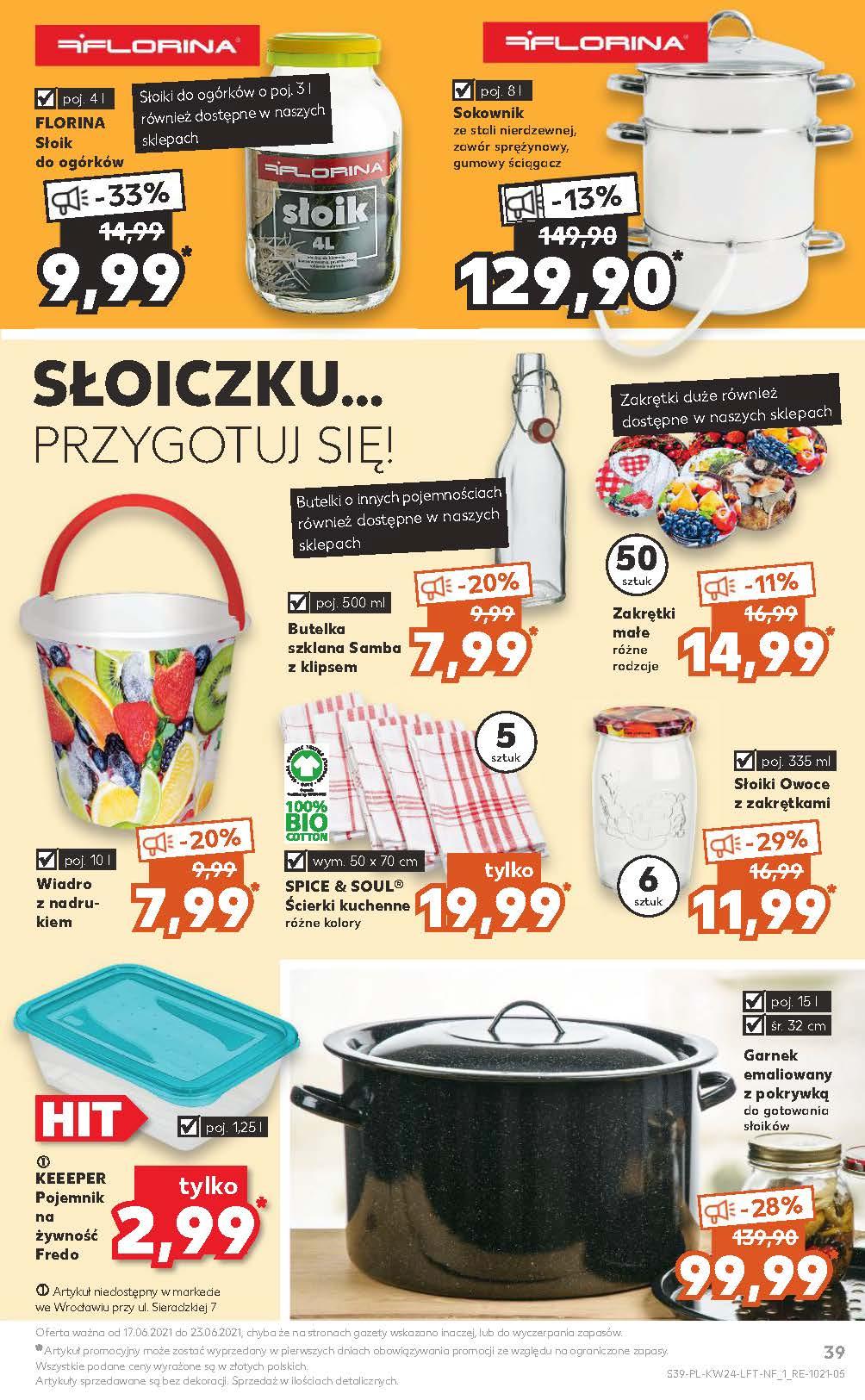 Gazetka promocyjna Kaufland str. 39