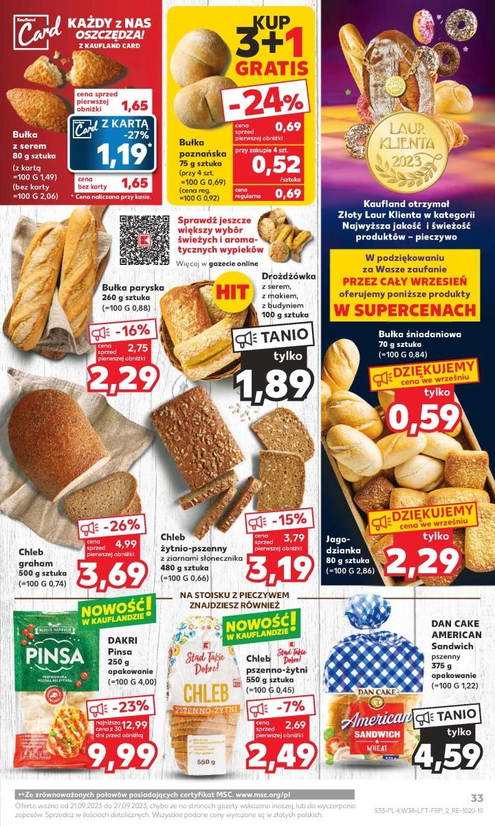 Gazetka promocyjna Kaufland str. 33