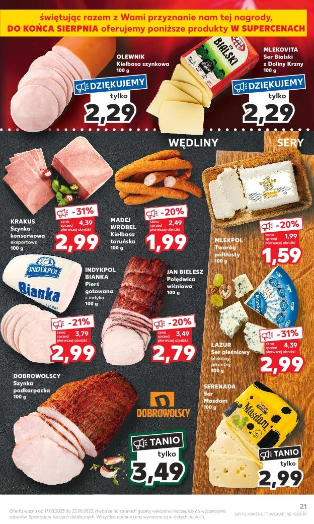 Gazetka promocyjna Kaufland str. 21