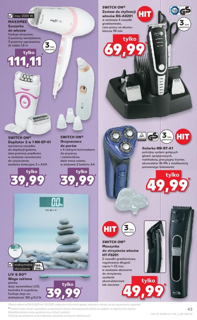 Gazetka promocyjna Kaufland str. 43