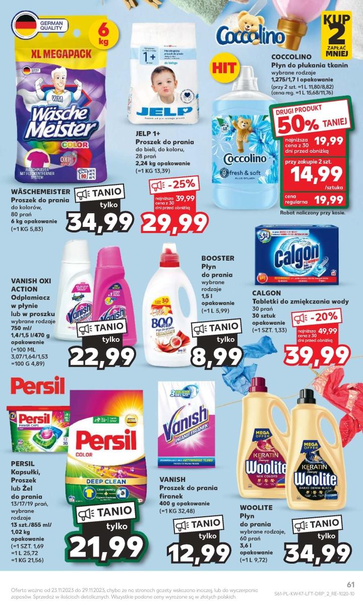 Gazetka promocyjna Kaufland str. 61
