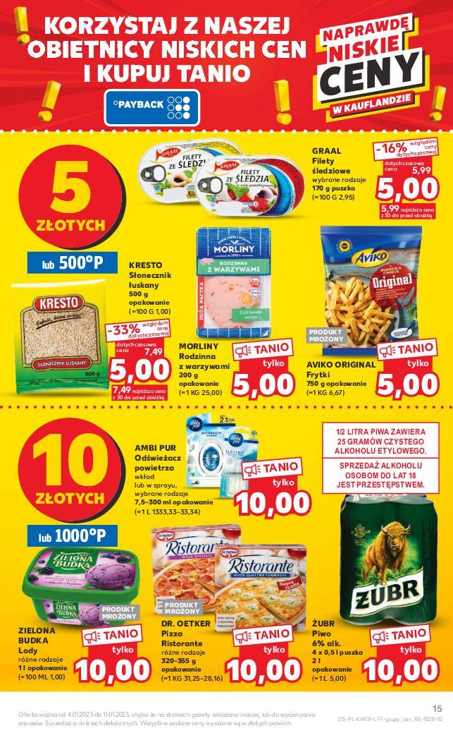 Gazetka promocyjna Kaufland str. 15