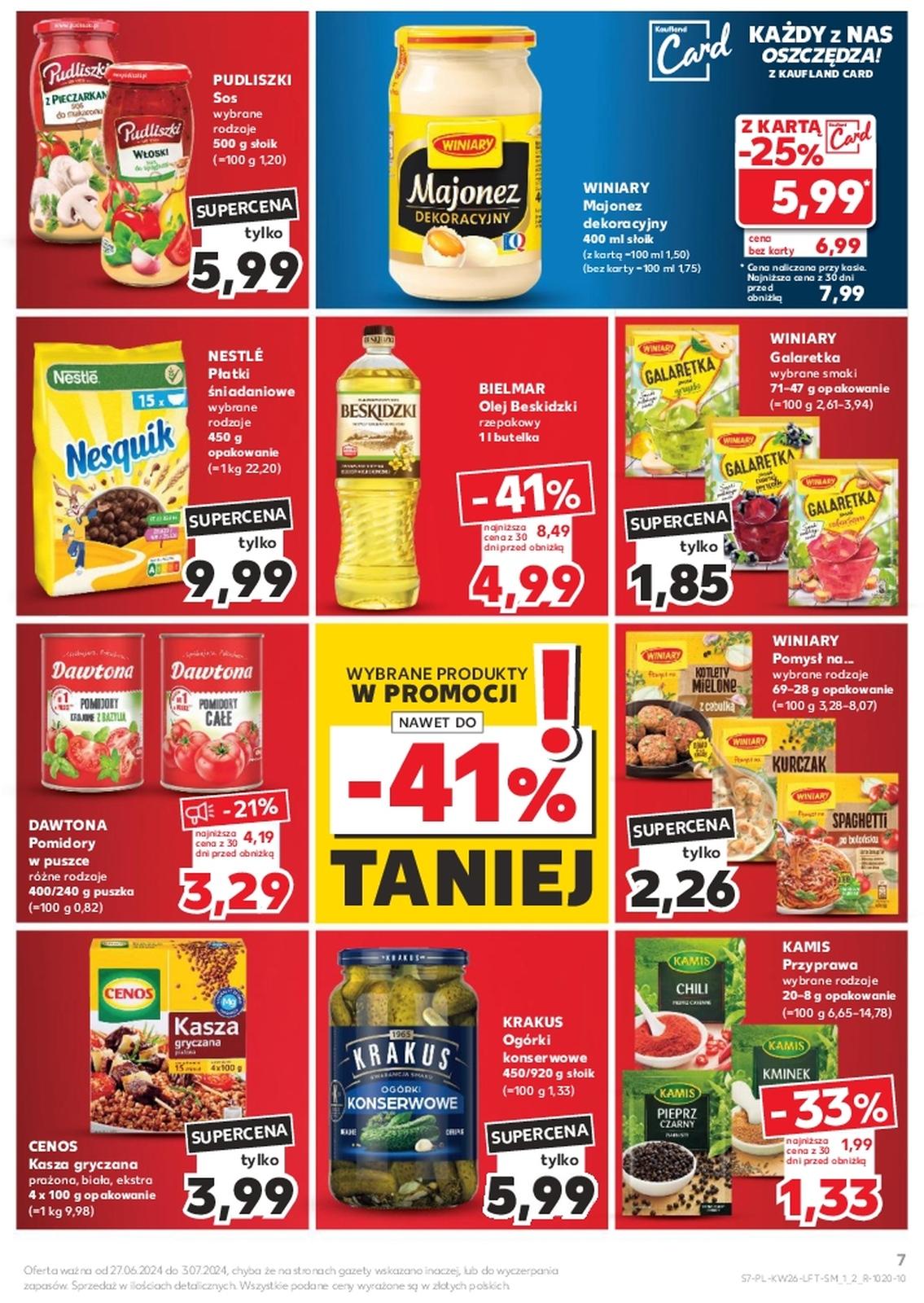 Gazetka promocyjna Kaufland str. 7
