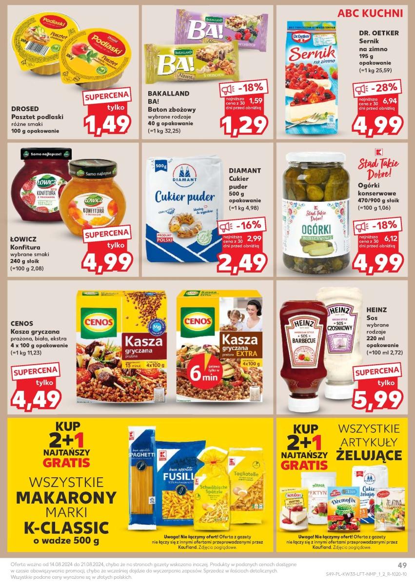 Gazetka promocyjna Kaufland str. 49