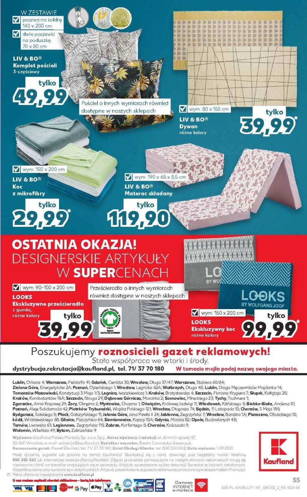 Gazetka promocyjna Kaufland str. 55