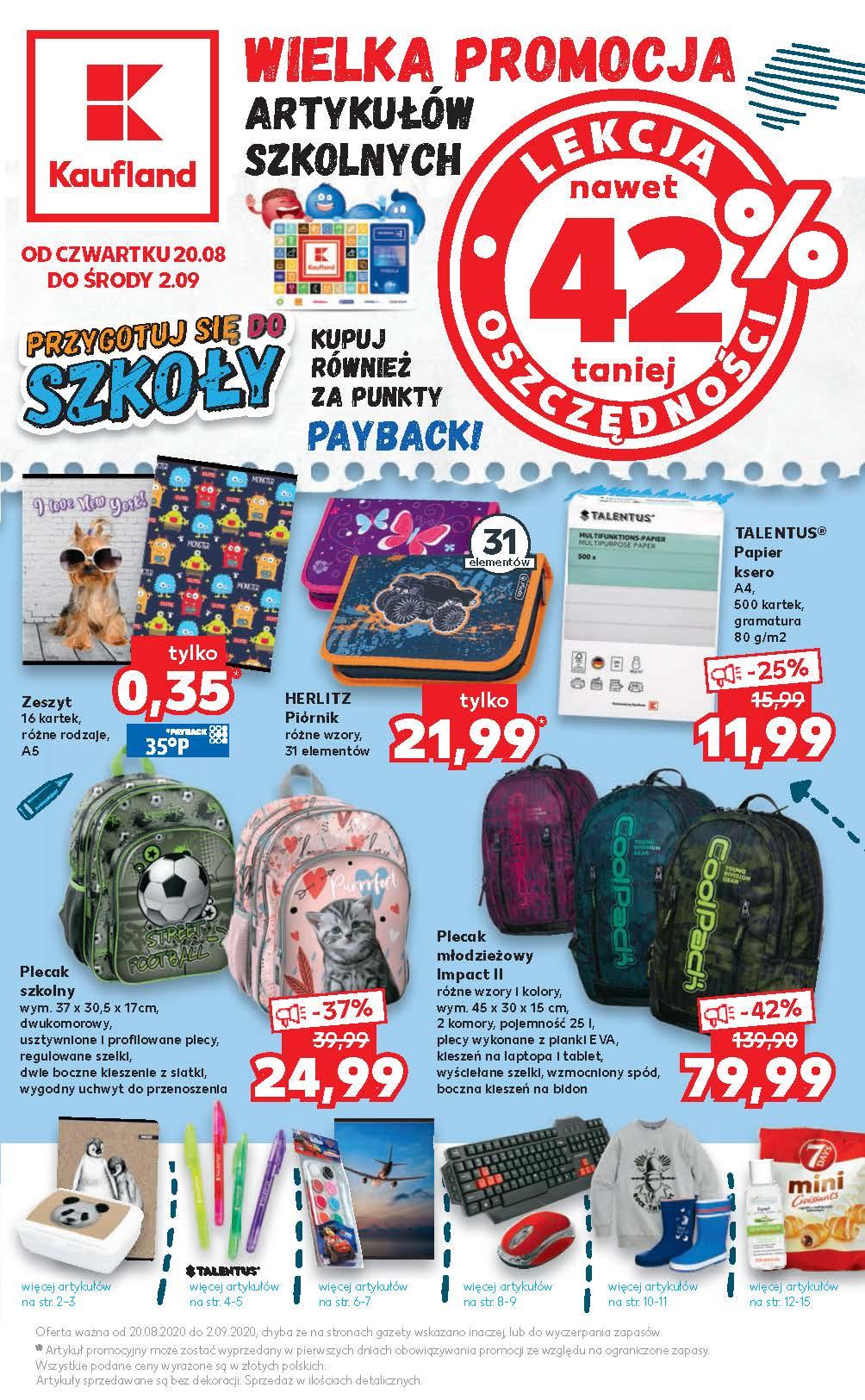 Gazetka promocyjna Kaufland str. 1