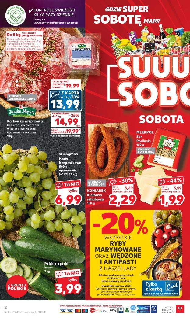 Gazetka promocyjna Kaufland str. 2