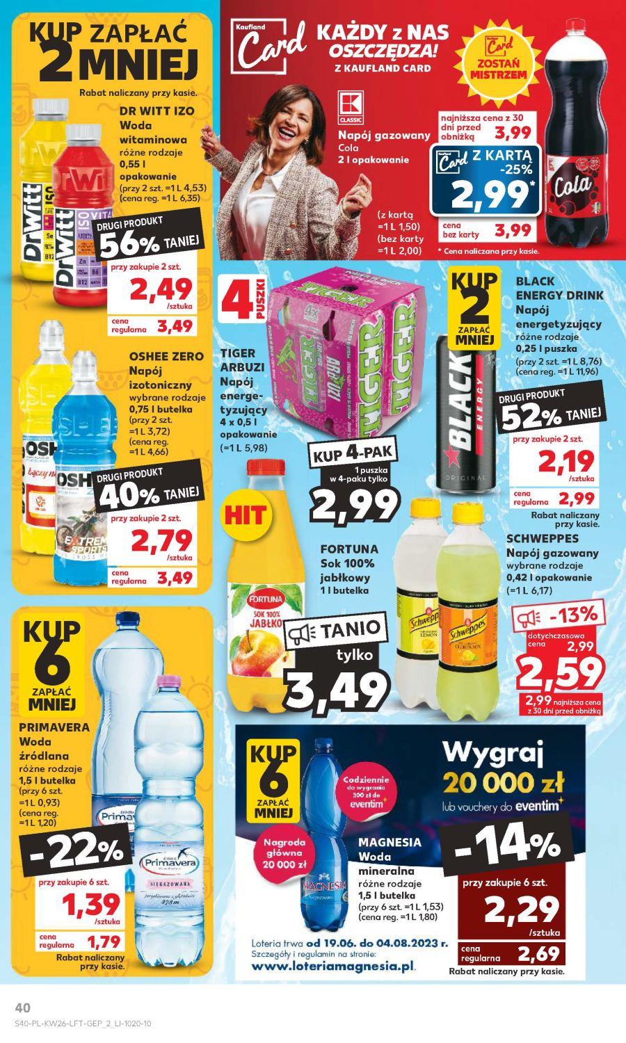 Gazetka promocyjna Kaufland str. 40