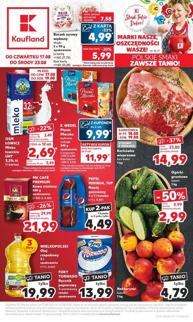 Gazetka promocyjna Kaufland str. 1