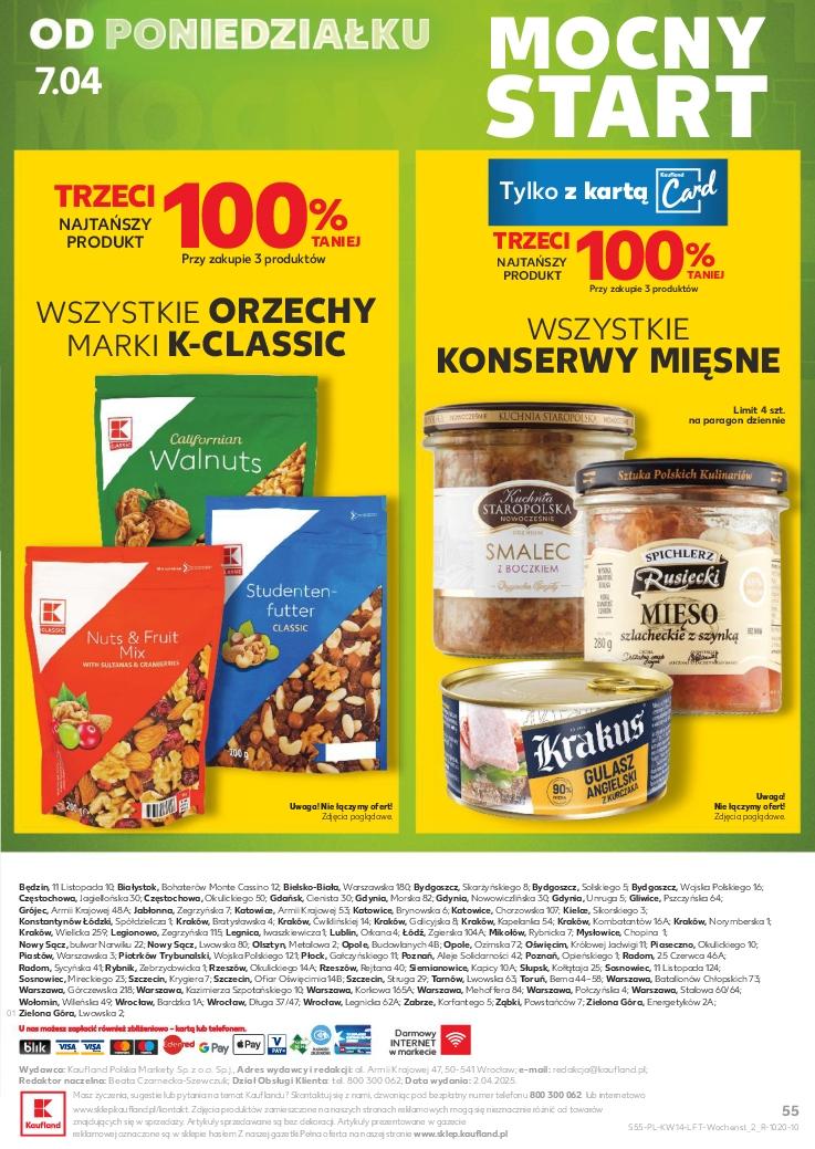 Gazetka promocyjna Kaufland str. 55