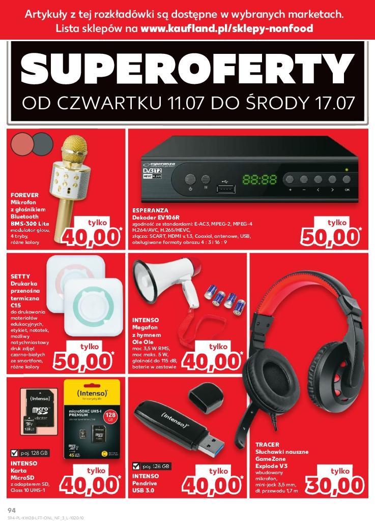 Gazetka promocyjna Kaufland str. 94