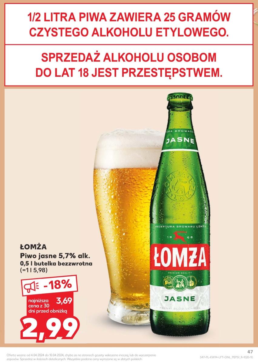 Gazetka promocyjna Kaufland str. 47
