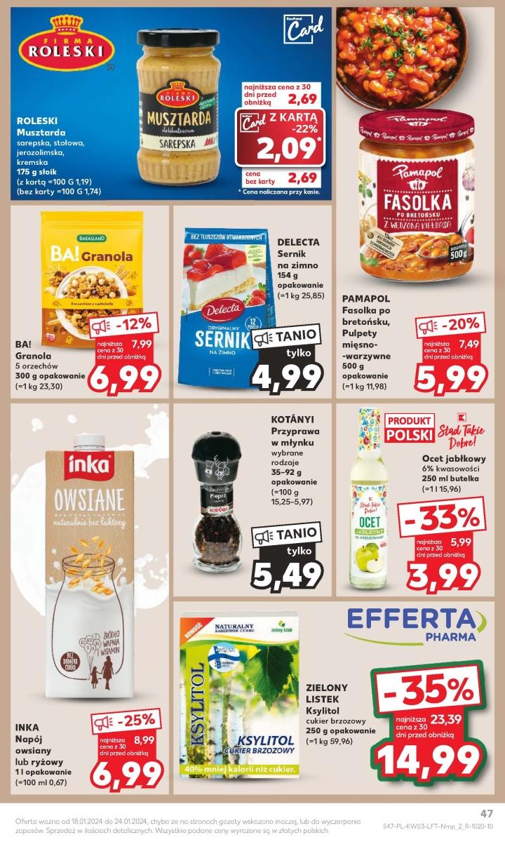 Gazetka promocyjna Kaufland str. 47