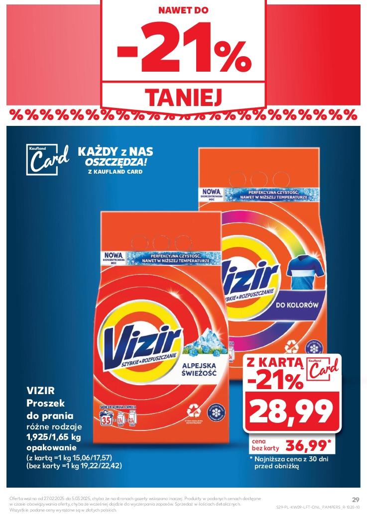 Gazetka promocyjna Kaufland str. 29
